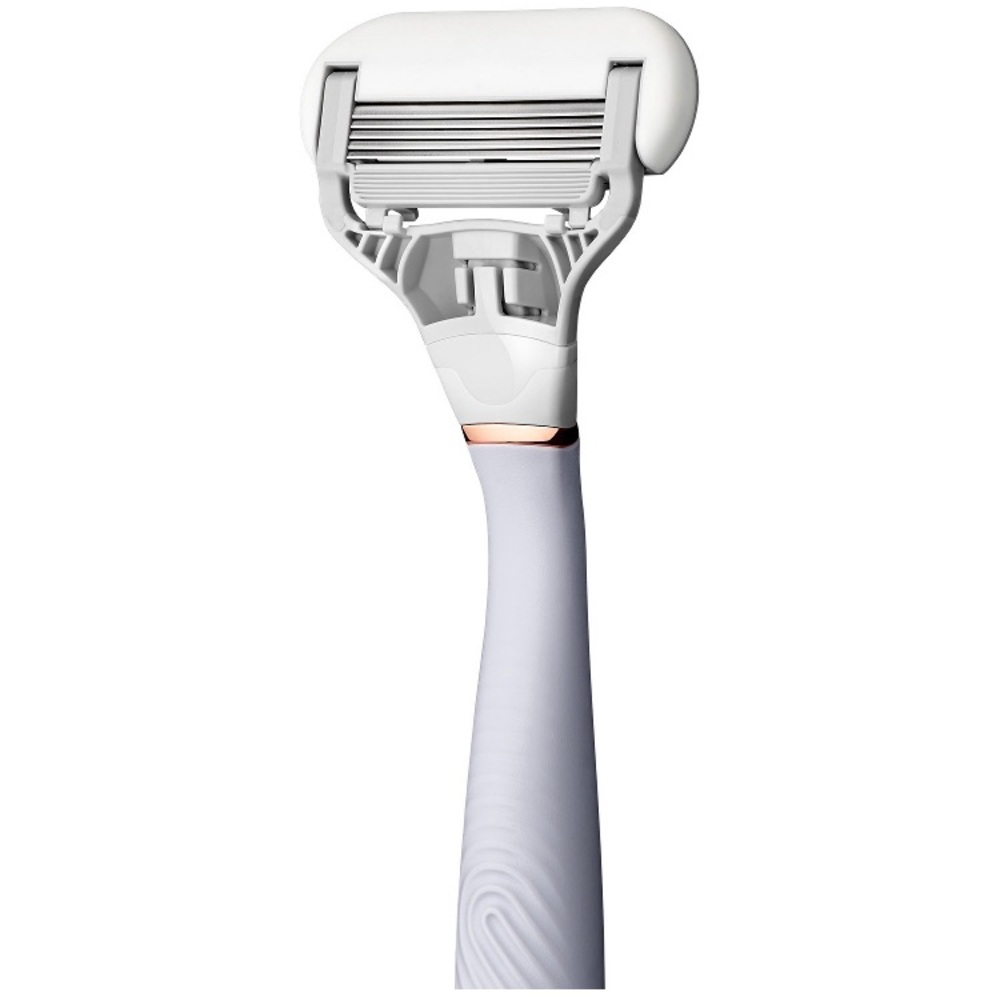 Flamingo razor in Taro w/ set of 4 razors